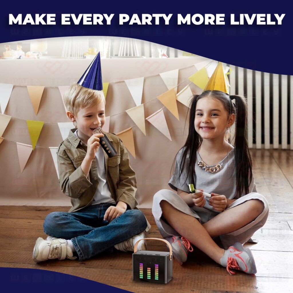 Wembley Birthday Rechargeable Bluetooth Microphone