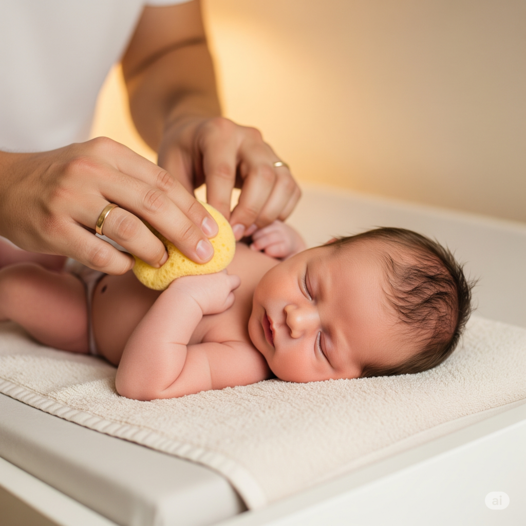 Baby's First Bath
