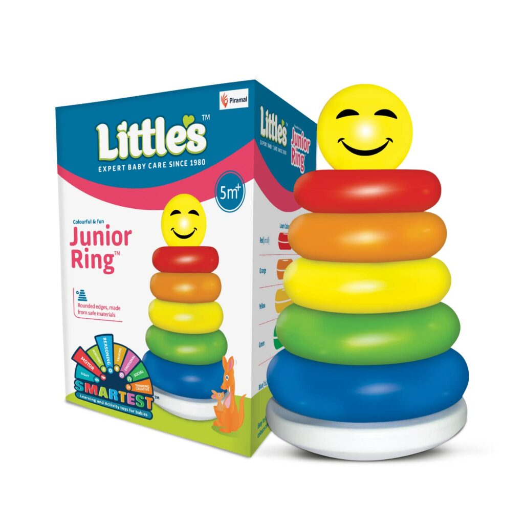 Littles Stacking Multi Colour Colorful Reasoning